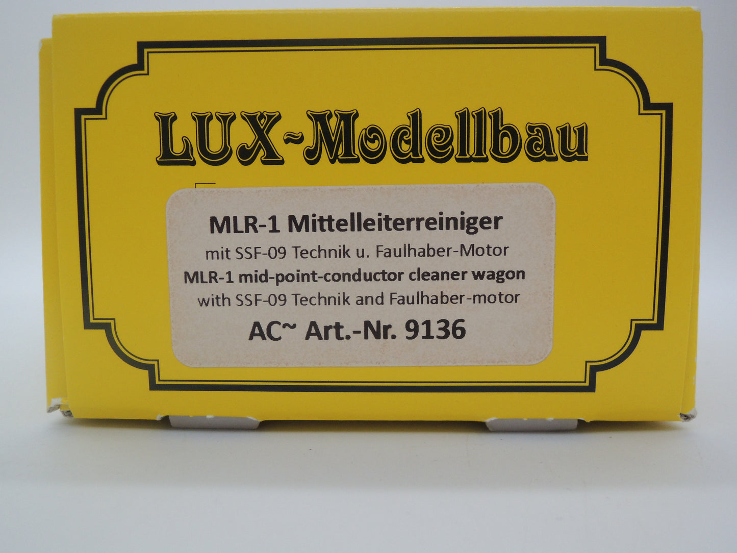 Lux-Modellbau H0 - 9136 - Middenleider poetser van de DB