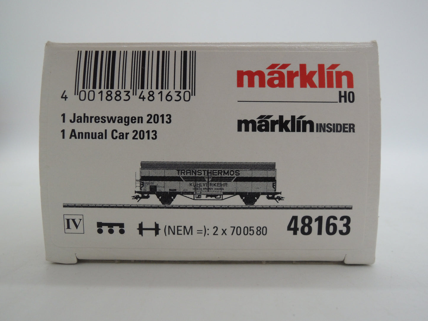 Märklin H0 - 48163 - Koelwagen "Transthermos" van de DB - Insider