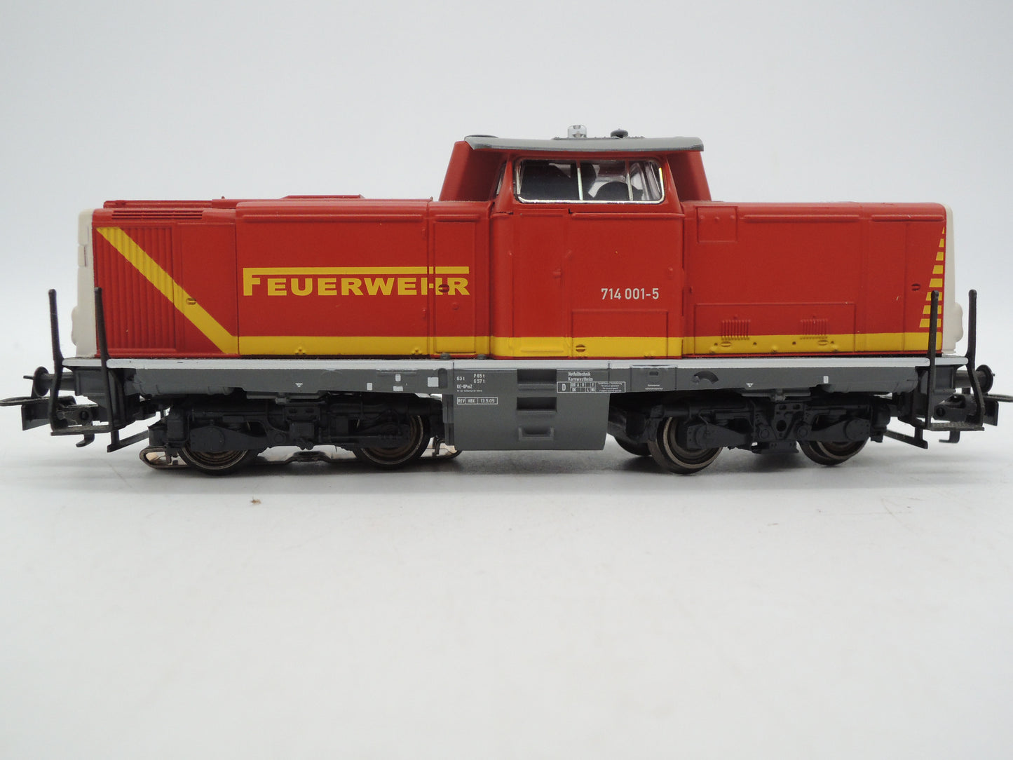 Märklin H0 - Uit set 29756 - Dieselloc, BR 714 "Feuerwehr" - Digitaal