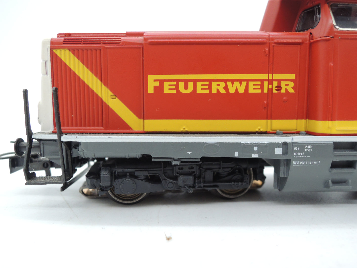 Märklin H0 - Uit set 29756 - Dieselloc, BR 714 "Feuerwehr" - Digitaal