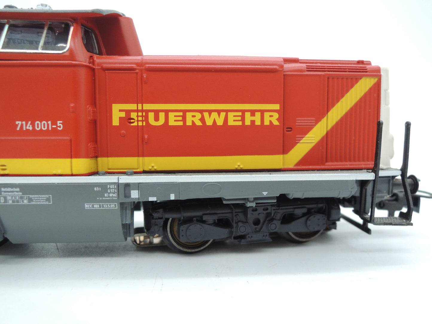 Märklin H0 - Uit set 29756 - Dieselloc, BR 714 "Feuerwehr" - Digitaal