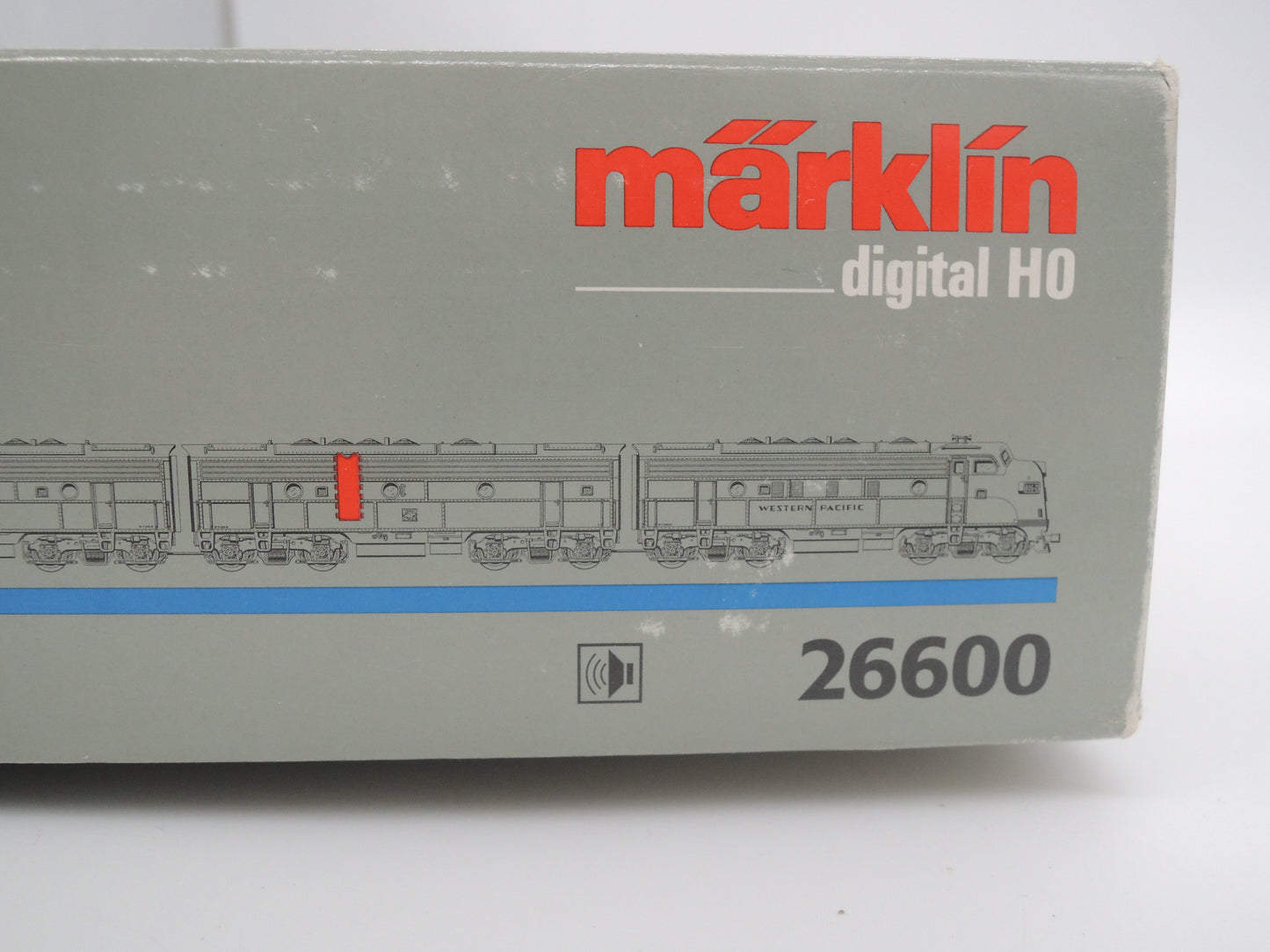 Märklin H0 - 26600 - 7-delige set "California Zephyr" van de Western Pacific - Digitaal/Sound