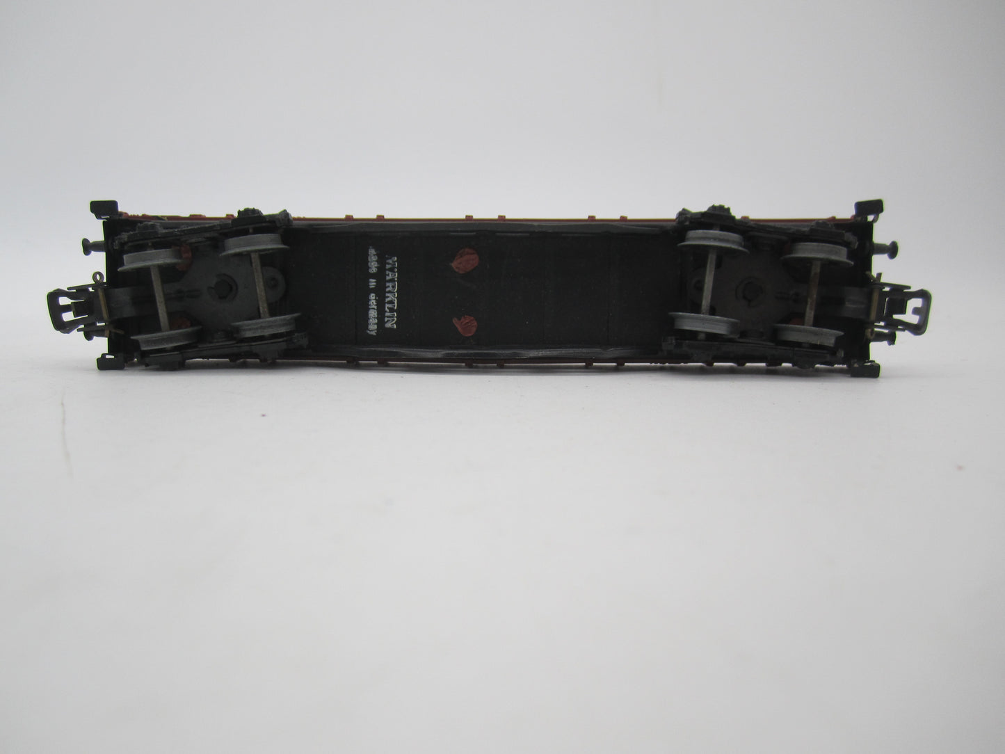 Märklin H0 - 4-assige lageboordwagen van de DB