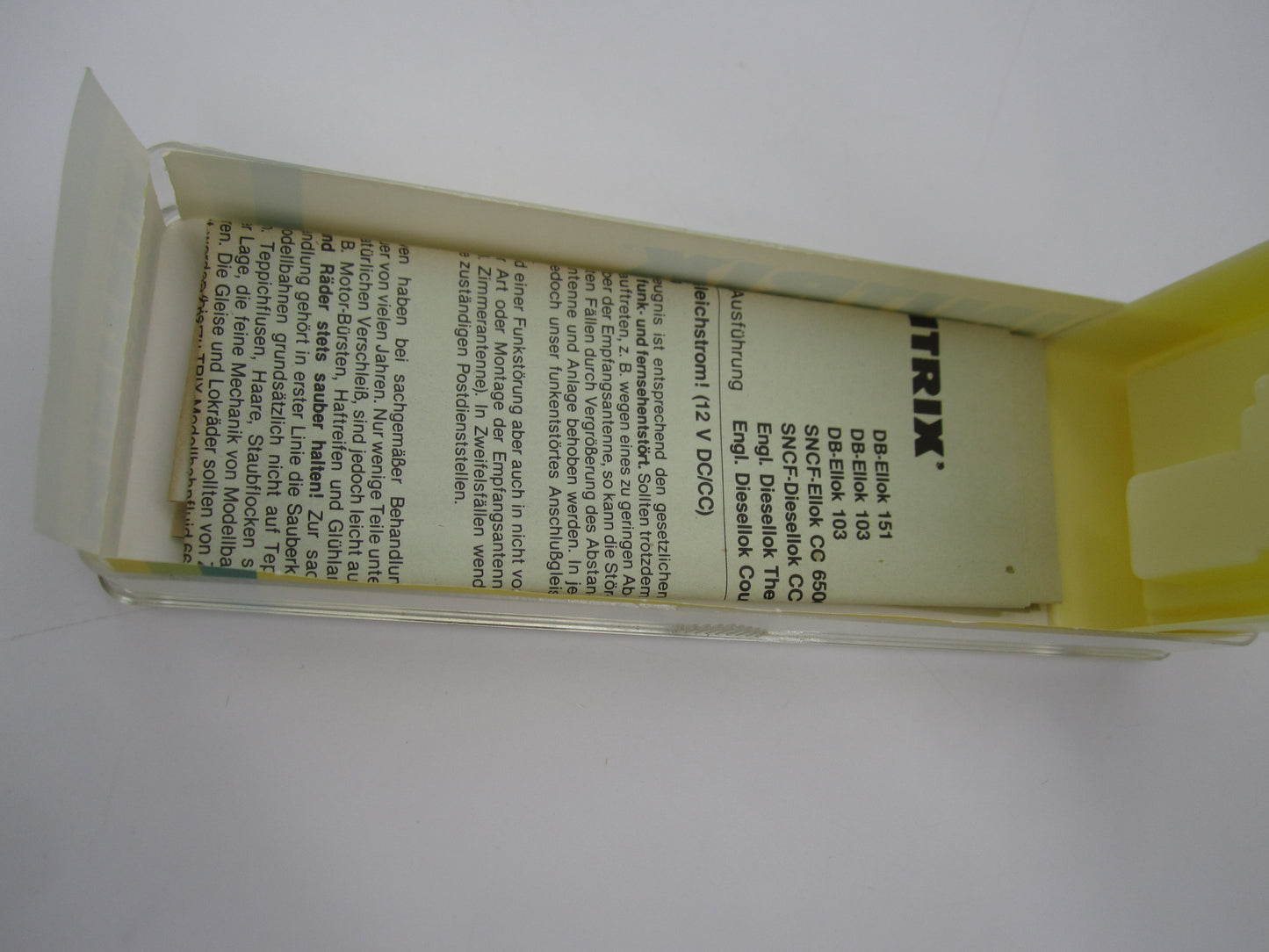 Minitrix N - 12056 - E-loc, BR 151 van de DB