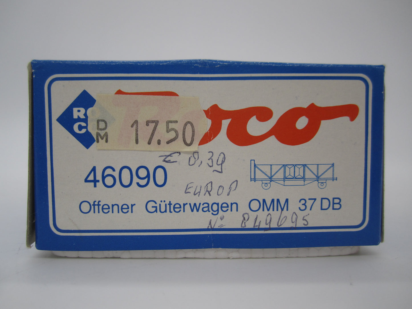 Roco H0 - 46090 - Hoogeboordwagen van de DB