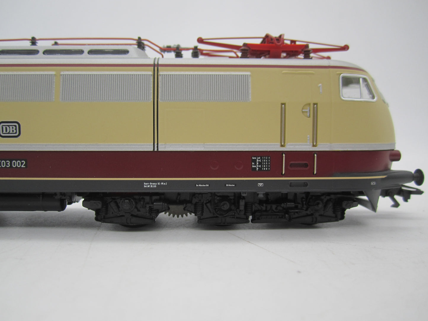 Märklin H0 - 37574 - E-loc set "175 jaar spoorwegen in Duitsland" met 3x E-03/BR 103 TEE van de DB, MFX/Sound