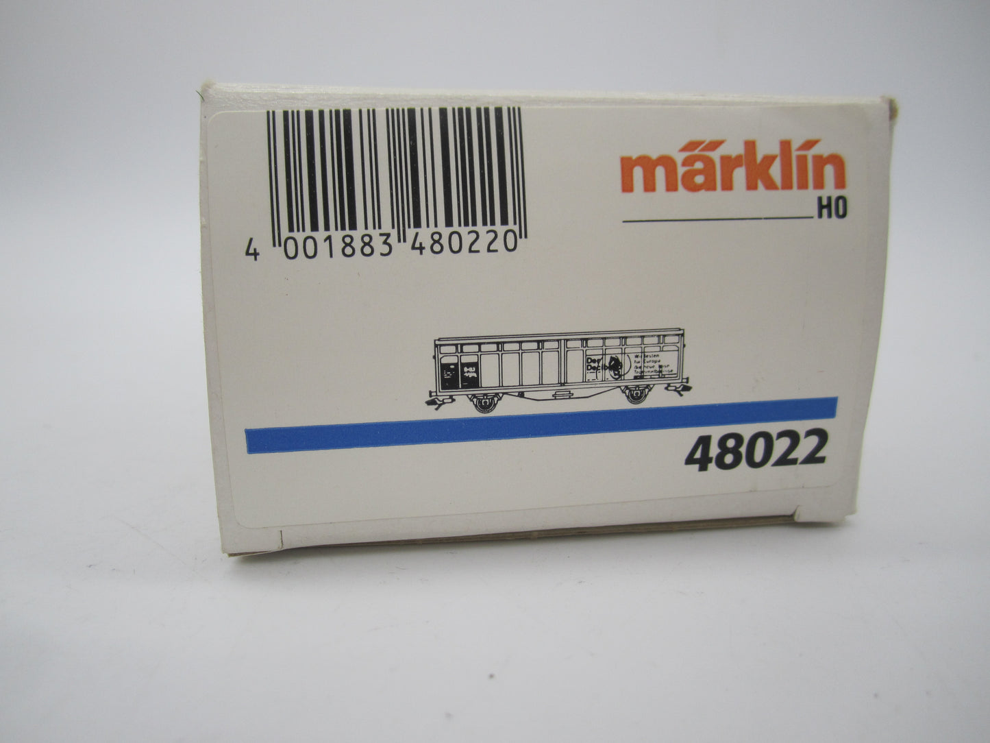 Märklin H0 - 48022 - 2-assige schuifwandwagen van de SBB-CFF, groen