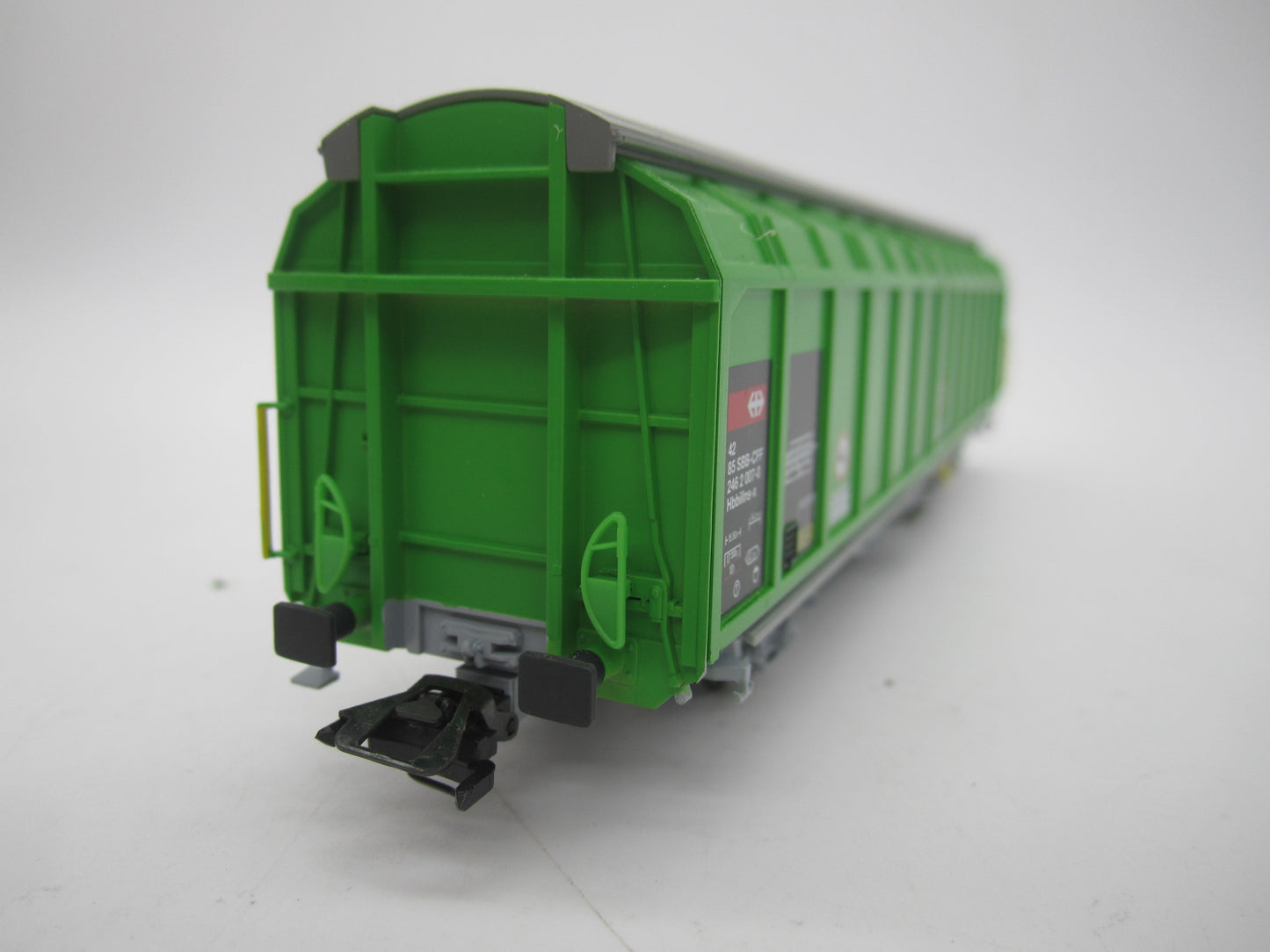 Märklin H0 - 48022 - 2-assige schuifwandwagen van de SBB-CFF, groen