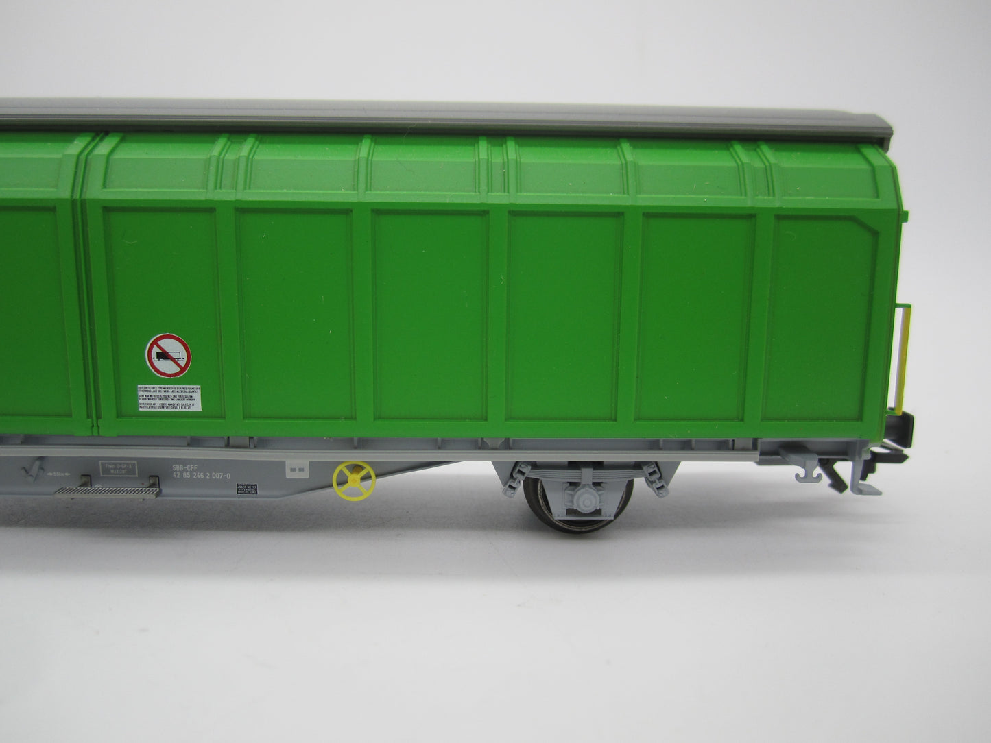 Märklin H0 - 48022 - 2-assige schuifwandwagen van de SBB-CFF, groen