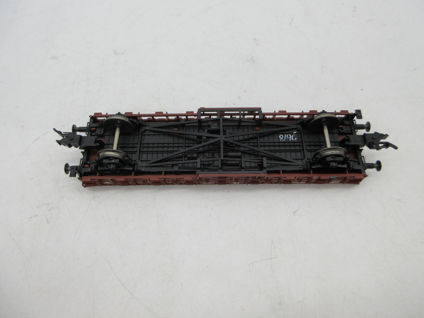 Fleischmann H0 - 5227 K - Lageboordwagen van de DB
