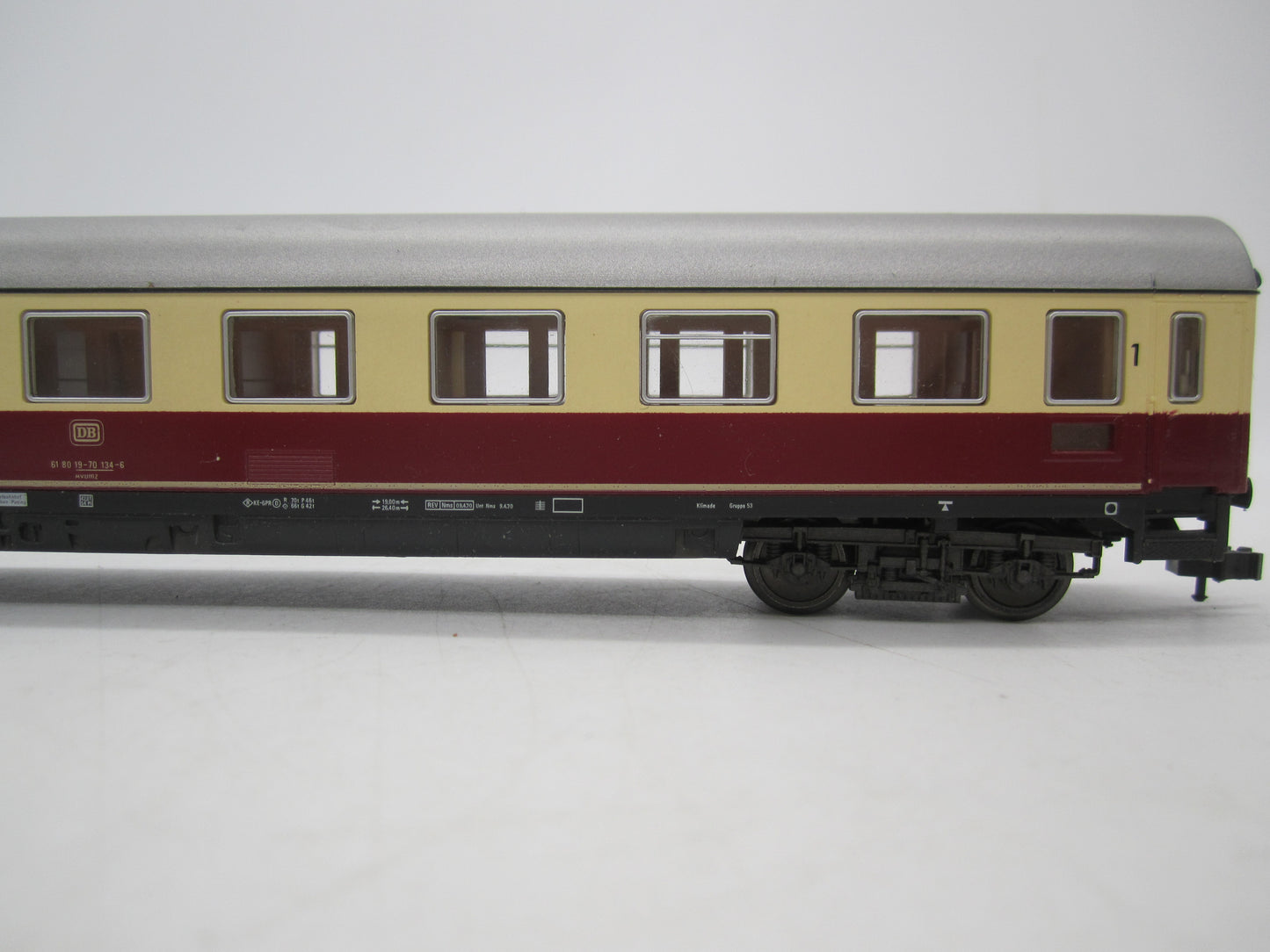 Fleischmann H0 - 5160 - TEE rijtuig van de DB, met verlichting