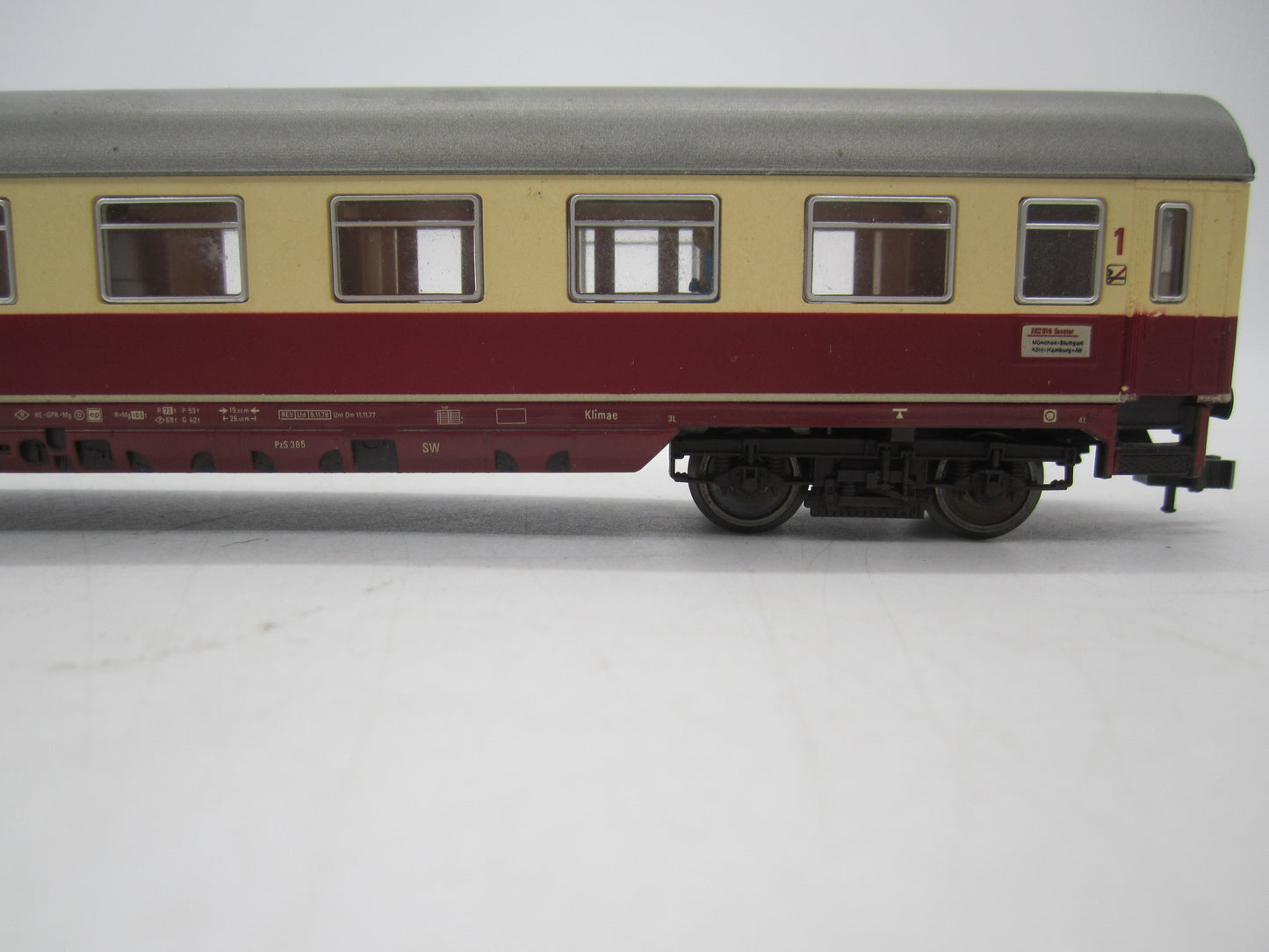 Fleischmann H0 - 5160 K - TEE rijtuig van de DB, met verlichting