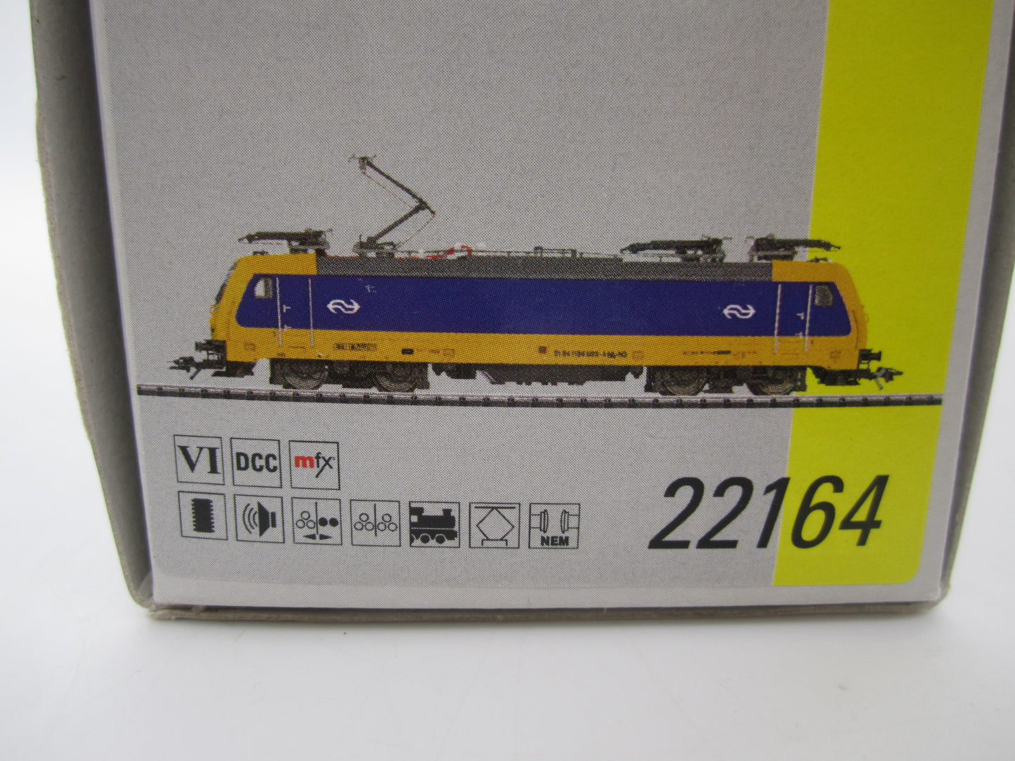 Trix H0 - 22164 - E-loc, BR E-186 van de NS - Digitaal MFX/Sound