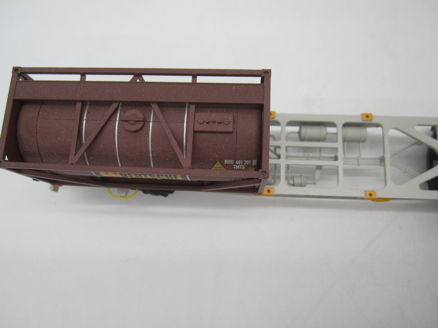 Märklin H0 - 47802 - Dubbele containerwagen Sggrss 80 "Bertsch" van AAE Cargo AG
