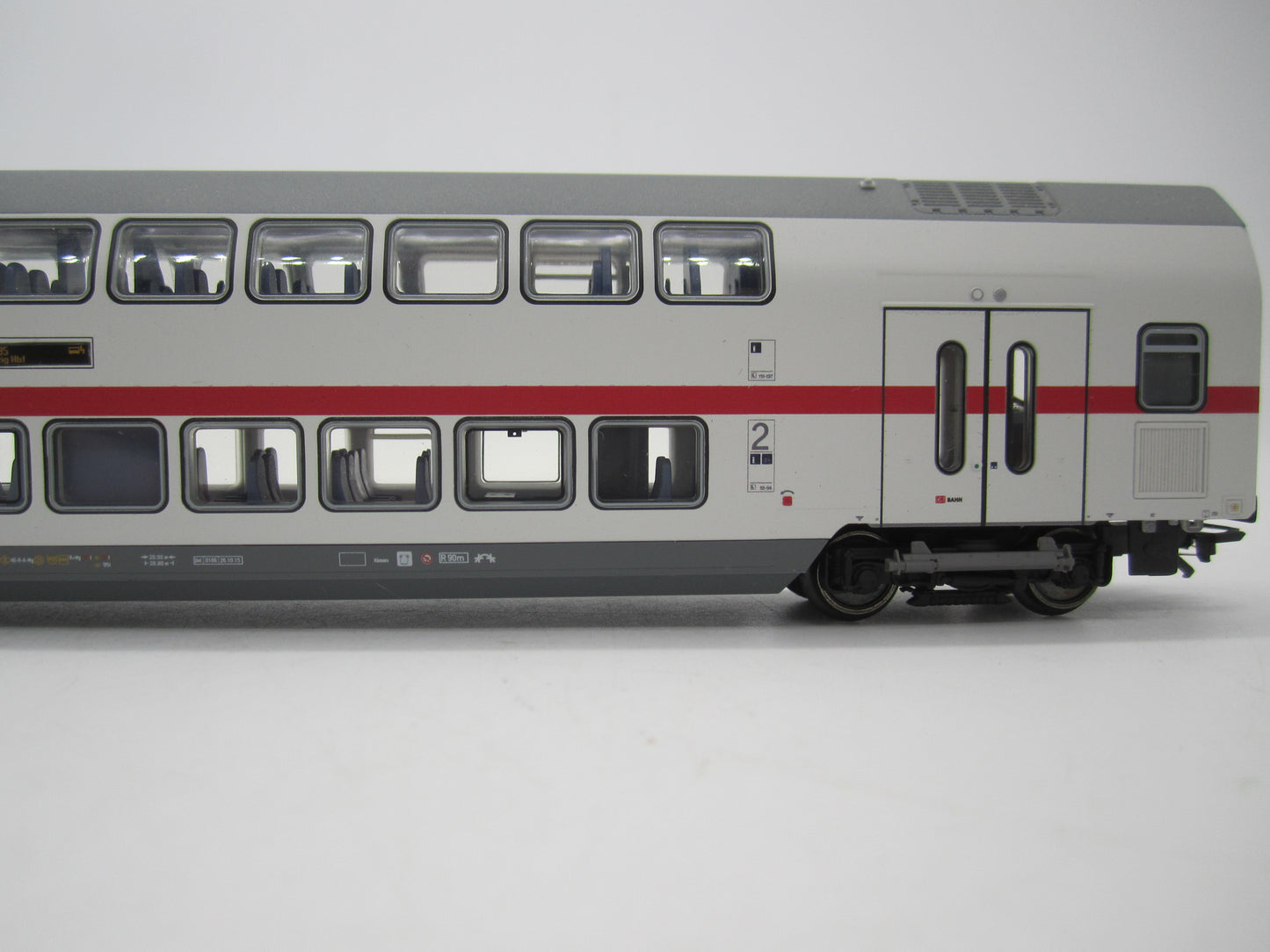 Märklin H0 - 43485 - Dubbeldekker rijtuig IC2 2e klas, met verlichting van de DB