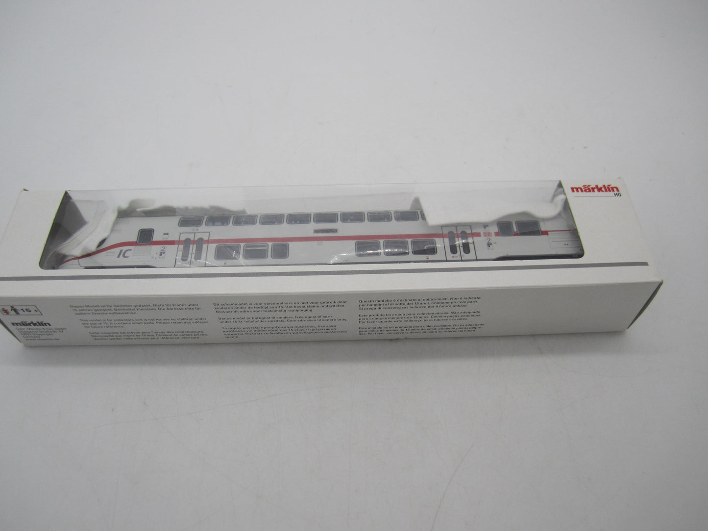 Märklin H0 - 43483 - Dubbeldekker stuurstandrijtuig IC2 2e klas, met verlichting van de DB - MFX Digitaal