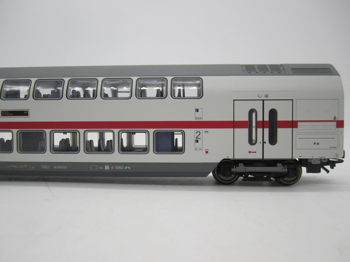 Märklin H0 - 43484 - Dubbeldekker rijtuig IC2 2e klas, met verlichting van de DB
