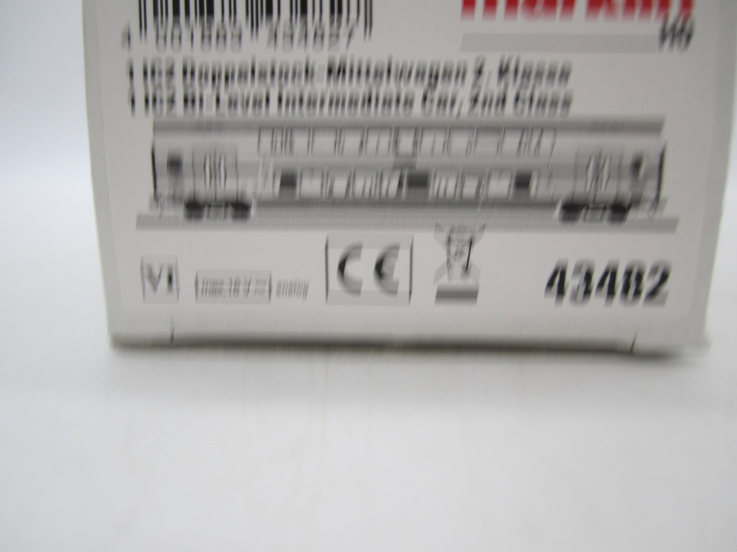 Märklin H0 - 43482 - Dubbeldekker rijtuig IC2 2e klas, met verlichting van de DB