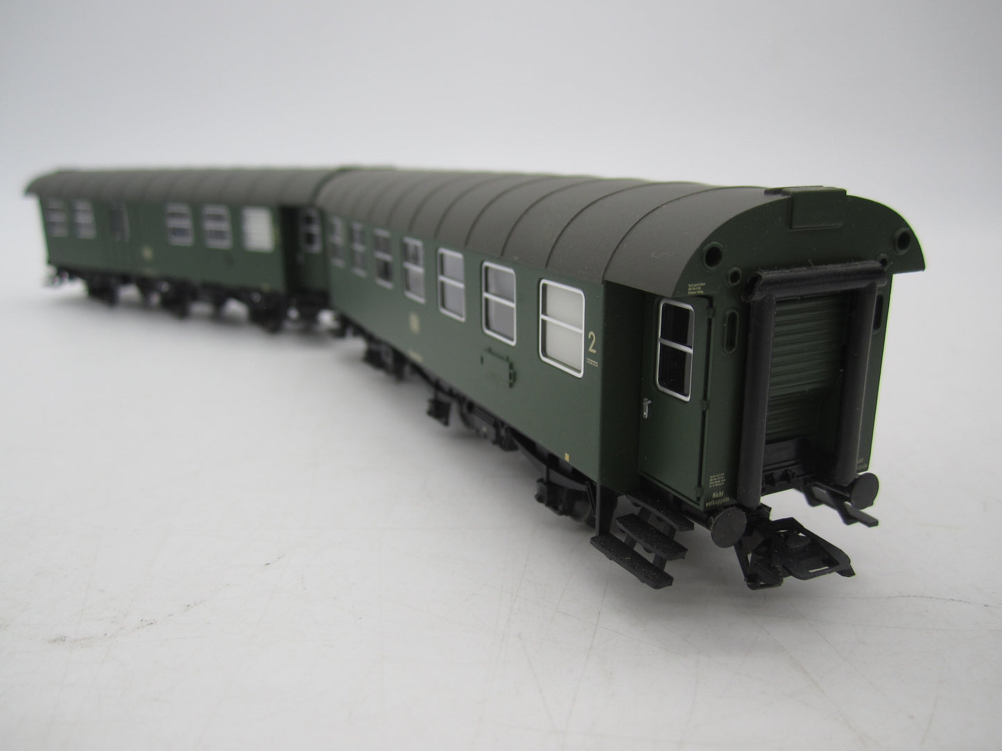 Märklin H0 - 00795-11 - Dubbelsetje Umbauwagen 2e klas met bagagedeel van de DB