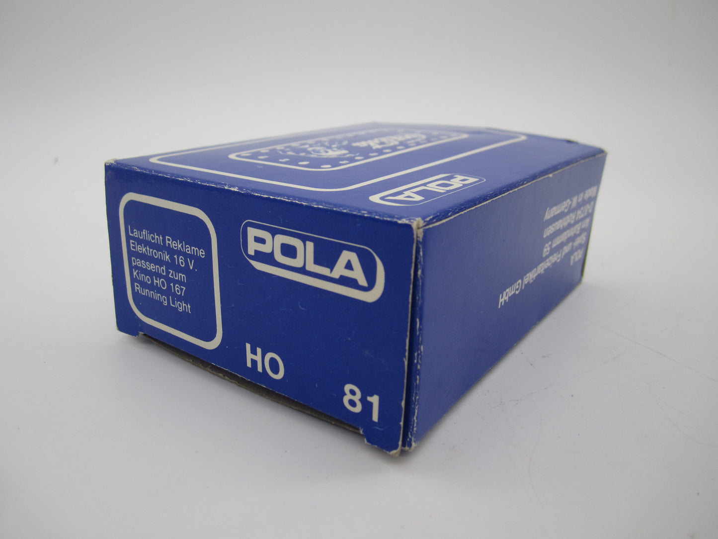 Pola H0 - 81 - Bouwpakket Verlicht reclamebord