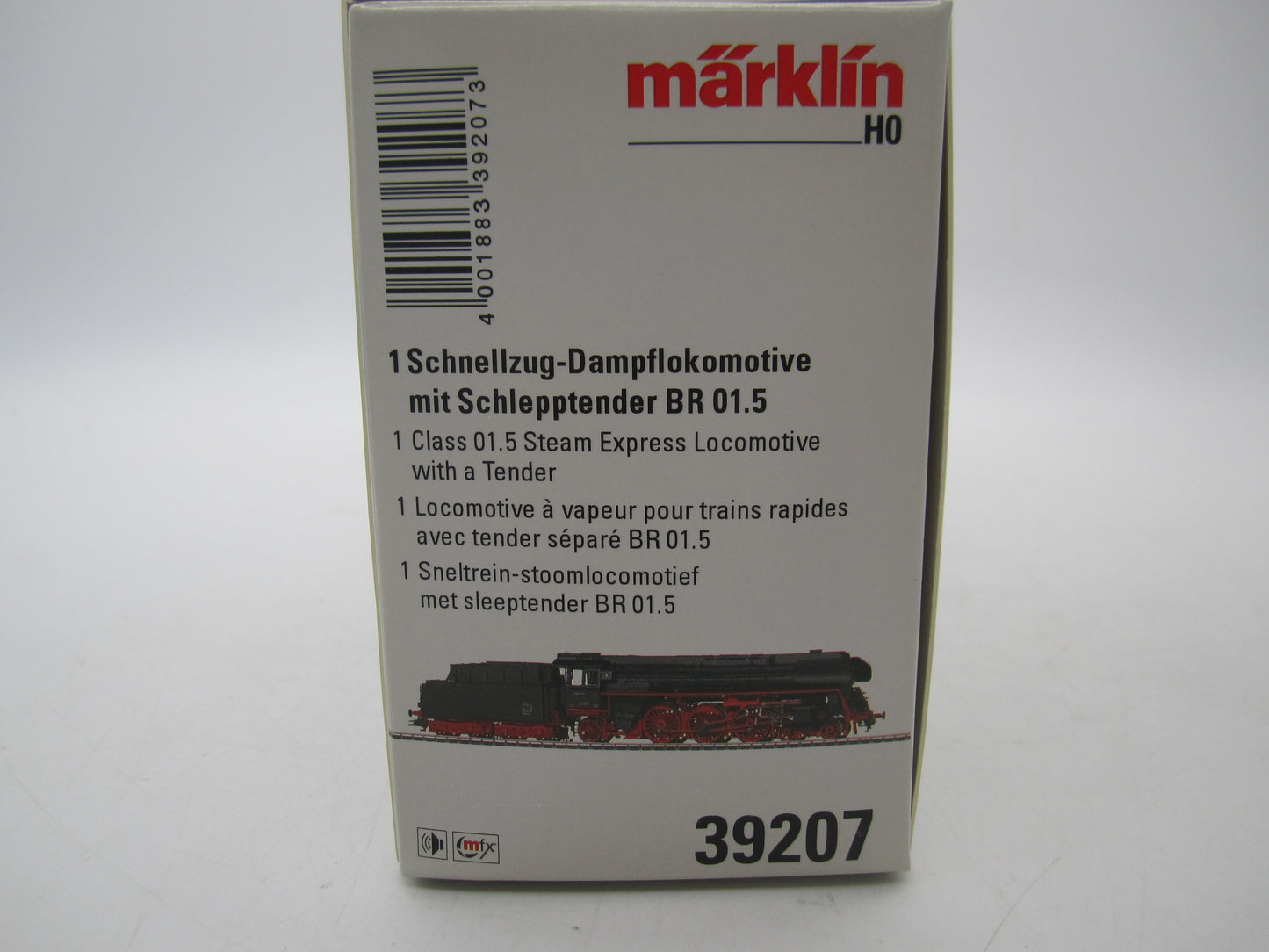 Märklin H0 - 39207 - Stoomloc met tender, BR 01 van de EFZ, Museumloc - MFX+/Sound