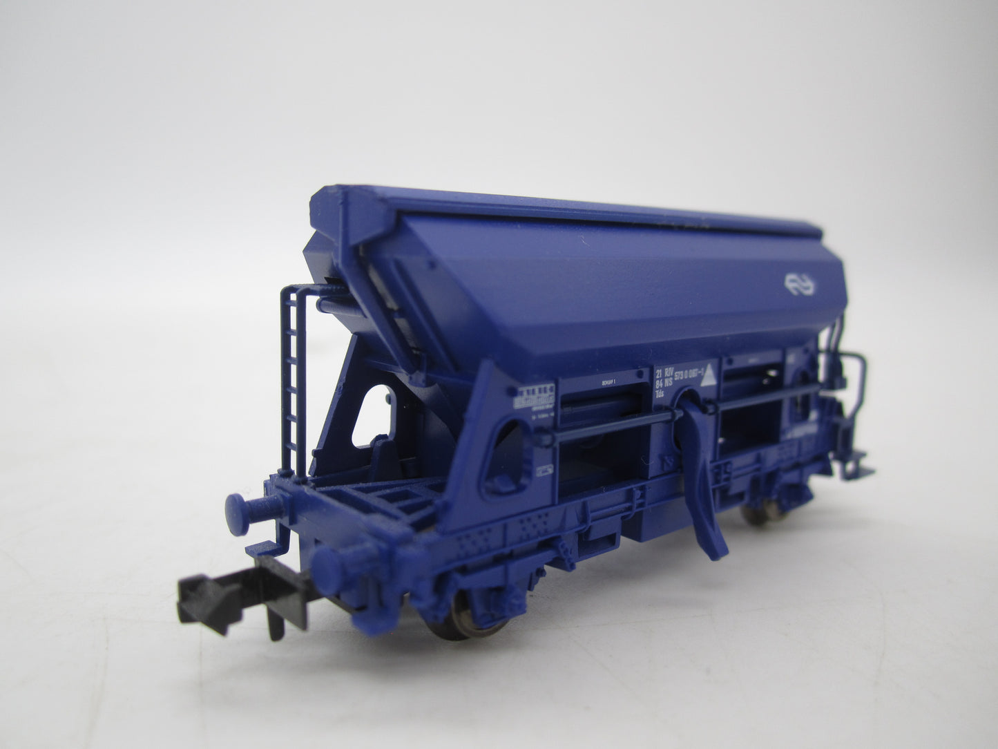 Fleischmann Piccolo N - 8751 - Blauwe onderlosser, met zwenkdak van de NS