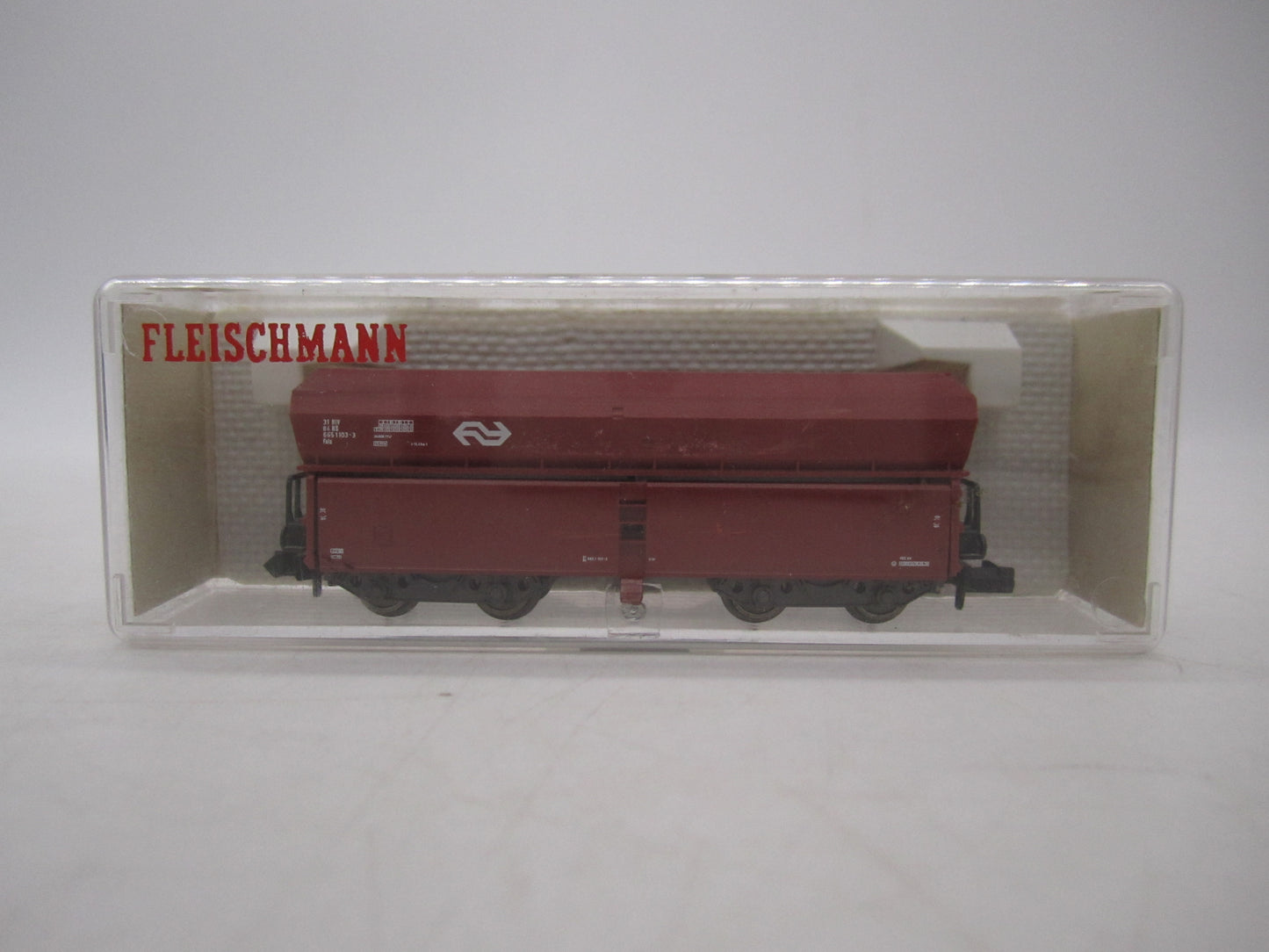 Fleischmann Piccolo N - 8750 - Vierassige onderlosser van de NS