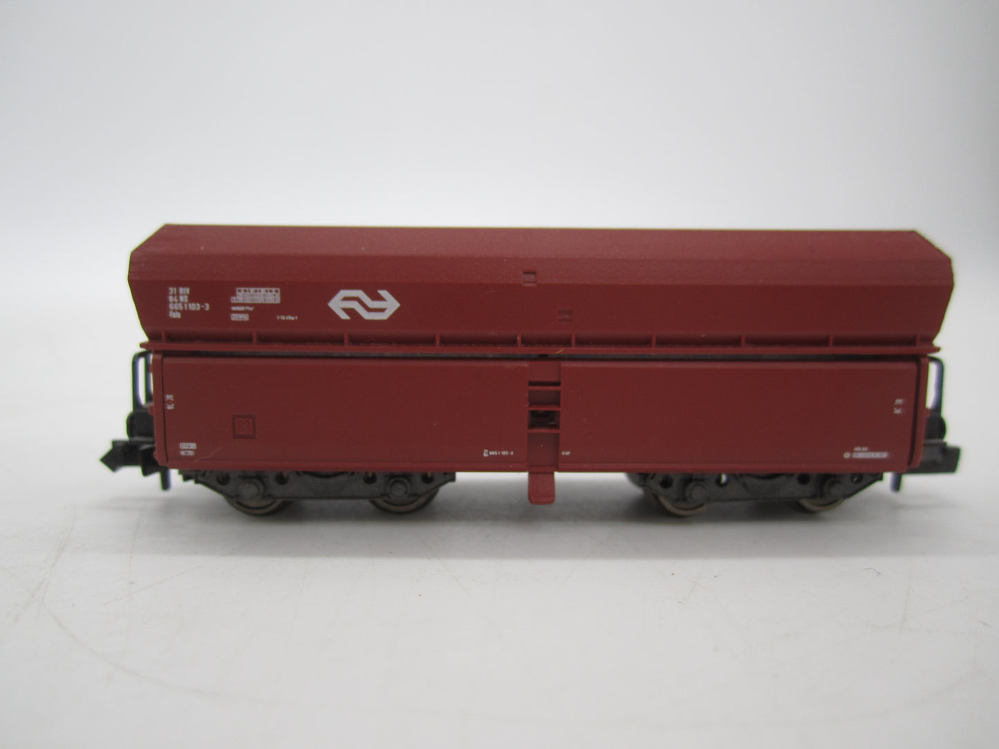 Fleischmann Piccolo N - 8750 - Vierassige onderlosser van de NS