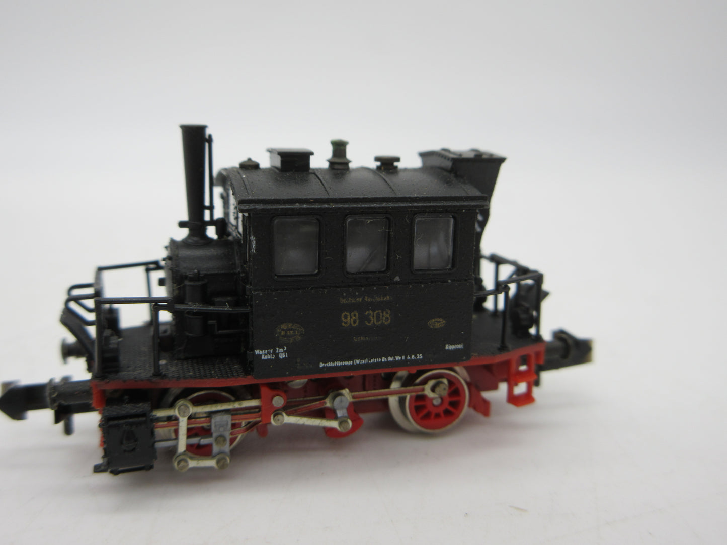 Minitrix N - 12015 - Tenderloc, BR 98.3 'Glaskasten' van de DRG
