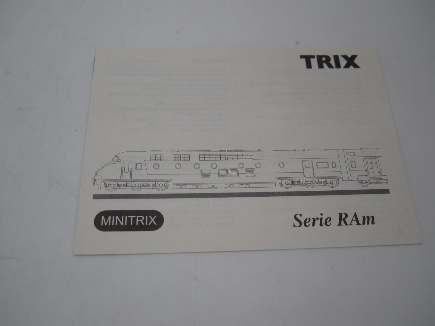 Minitrix N - 12224 - 4-delige RAm TEE van de SBB-CFF