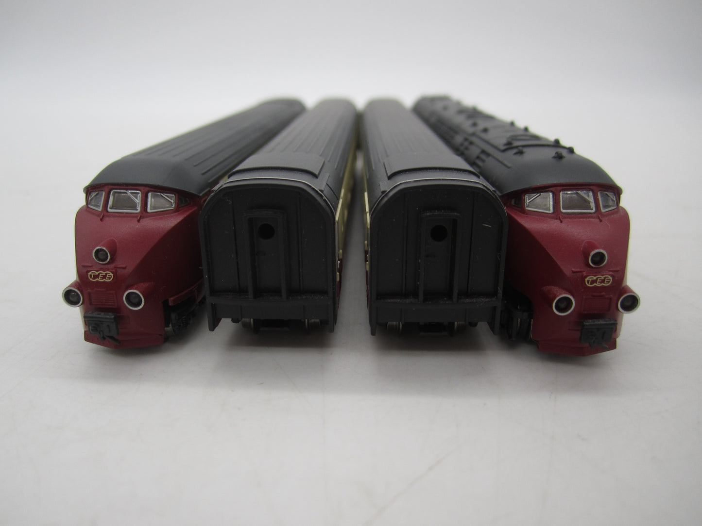 Minitrix N - 12224 - 4-delige RAm TEE van de SBB-CFF