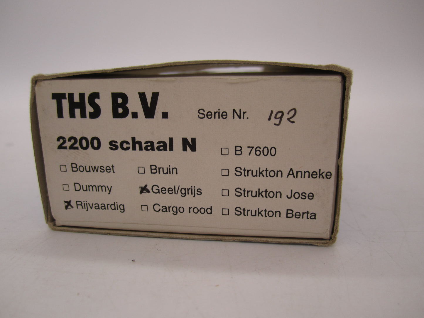 THS N - 192 - Diesellocomotief, Serie 2200 van de NS