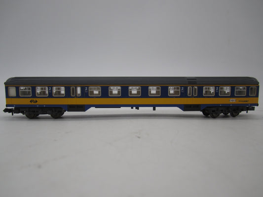 Fleischmann N - 8656 - Personenwagen Plan W van de NS, met verlichting