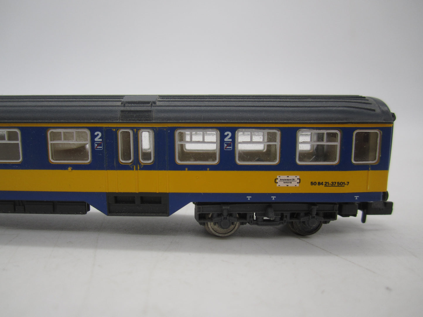 Fleischmann N - 8656 - Personenwagen Plan W van de NS, met verlichting