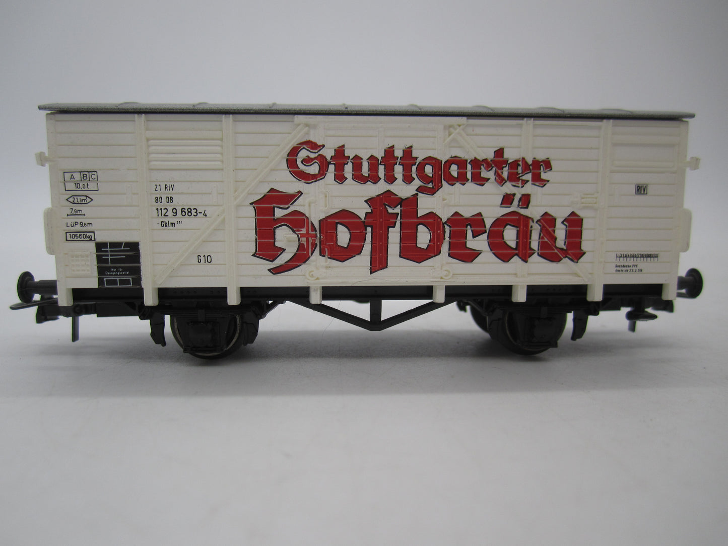 Roco H0 - 2-assige bierwagen "Stuttgarter Hofbräu" van de DB