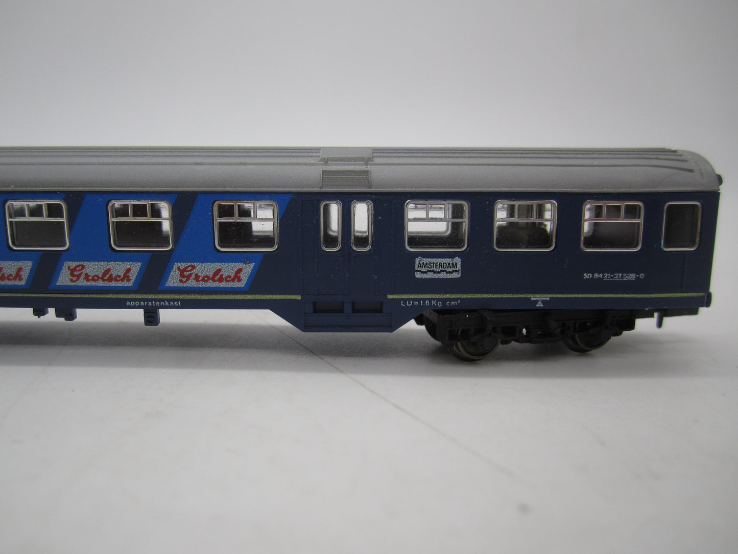 Fleischmann N - 8156 - Personenwagen Plan W van de NS, met verlichting