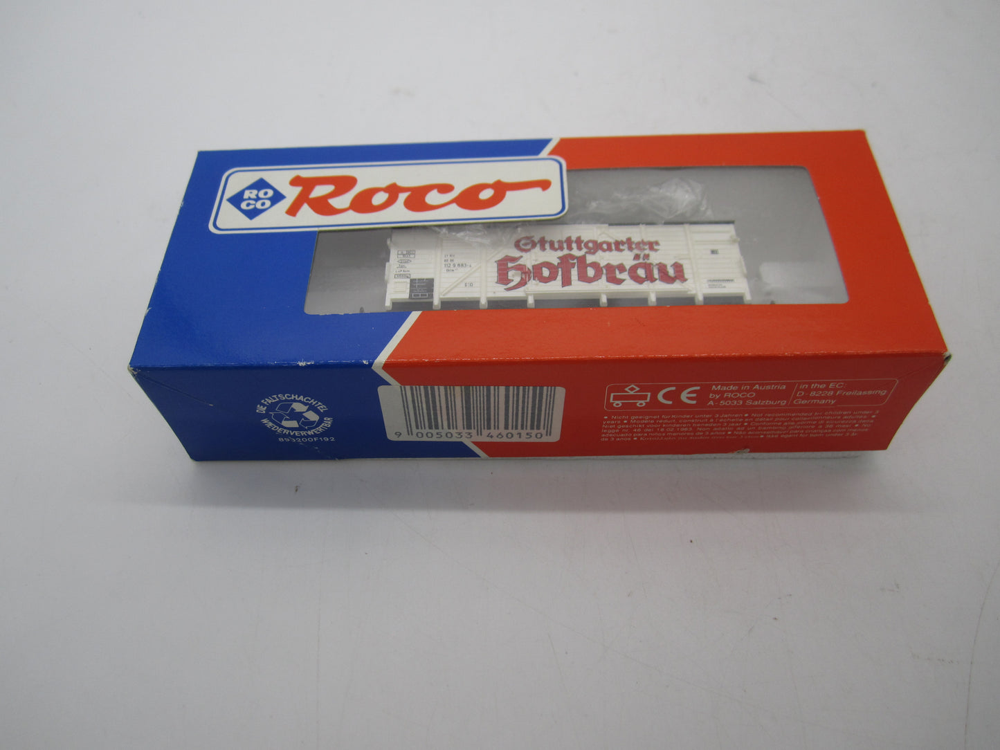 Roco H0 - 2-assige bierwagen "Stuttgarter Hofbräu" van de DB