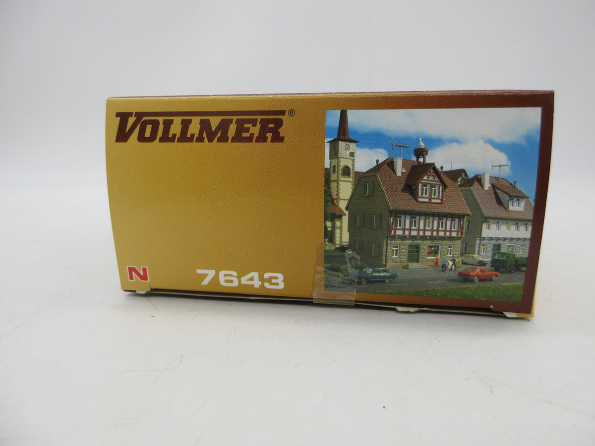 Vollmer N - 7643 - Bouwpakket Woonhuis met ooievaarsnest