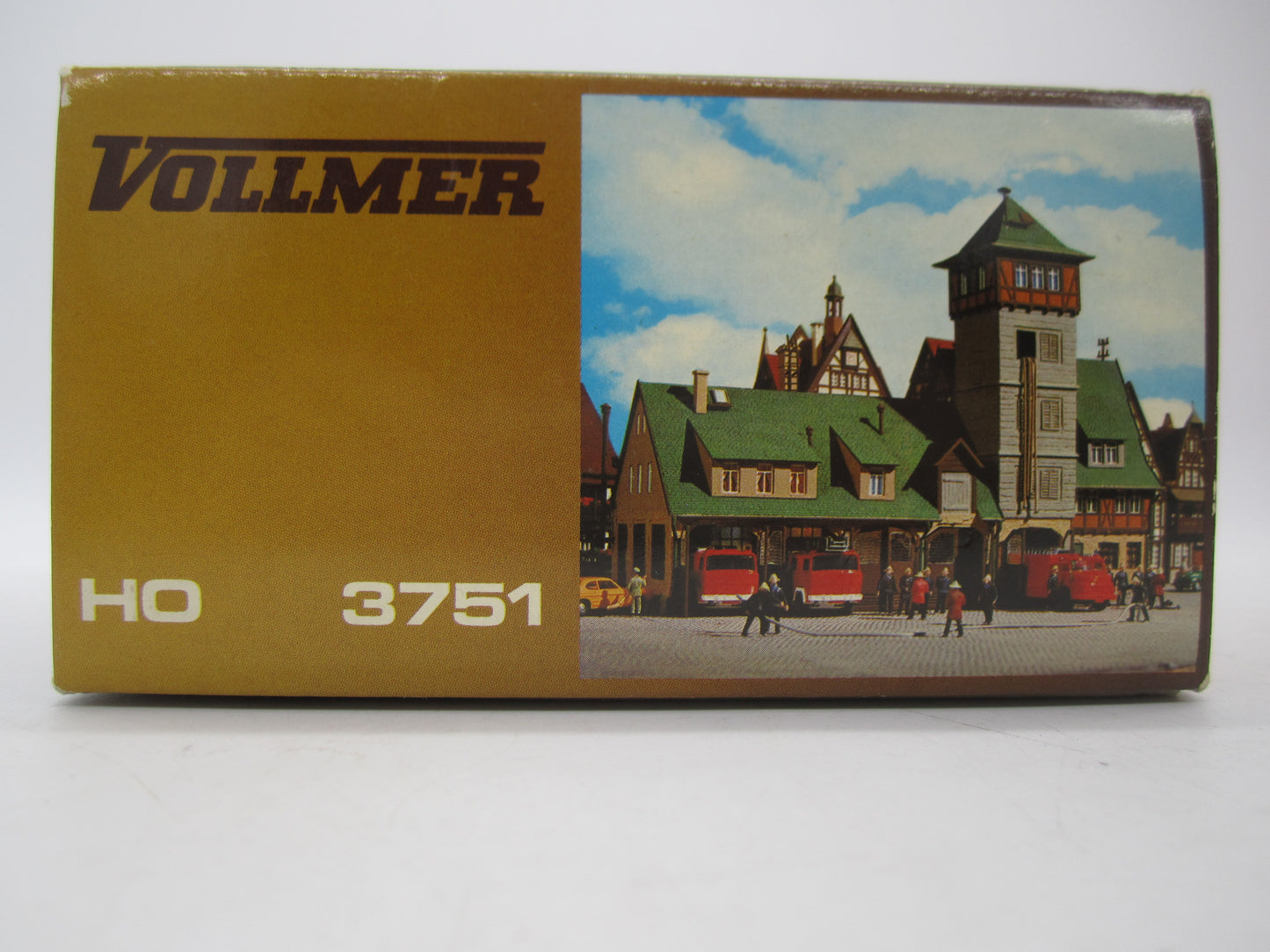 Vollmer H0 - 3751 - Bouwpakket: Oude brandweerkazerne