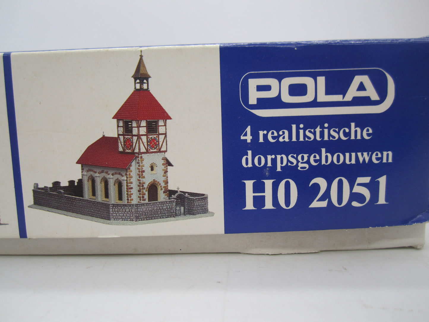 Pola H0 - 2051 - Bouwpakket: Voordeeldoos, dorpsset