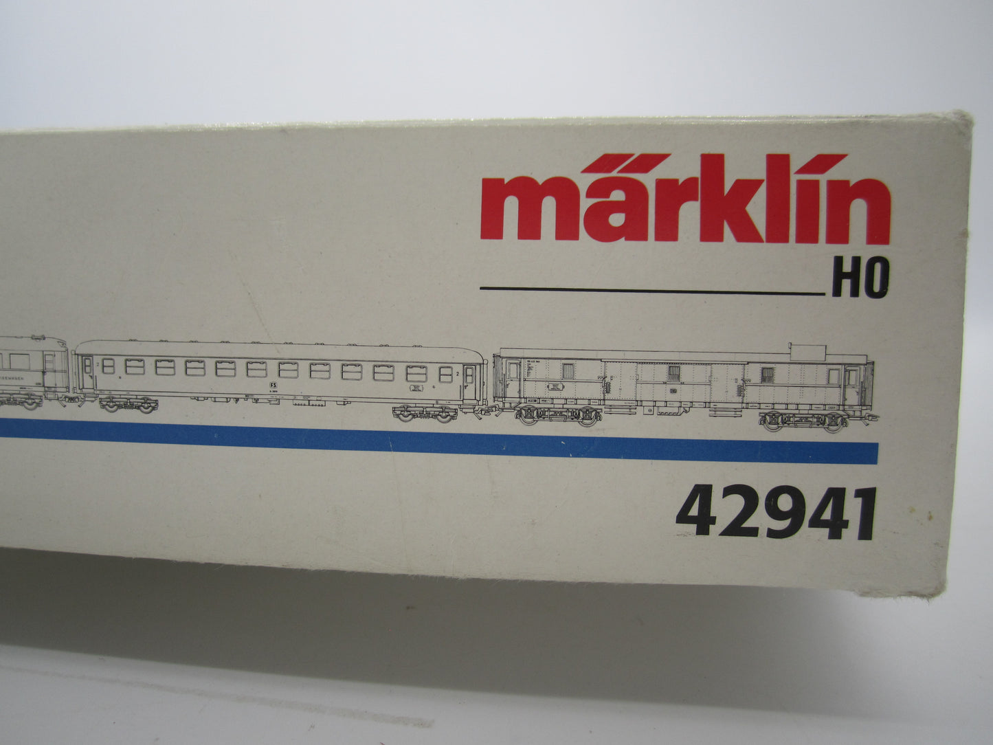 Märklin H0 - 42941 - Wagenset Riviera Express van de DB/FS, met verlichting