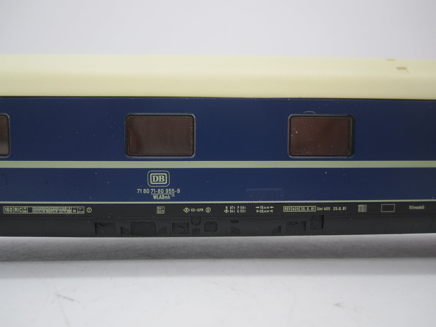 Fleischmann H0 - 5108 - TEN Slaapwagen van de DB, met verlichting