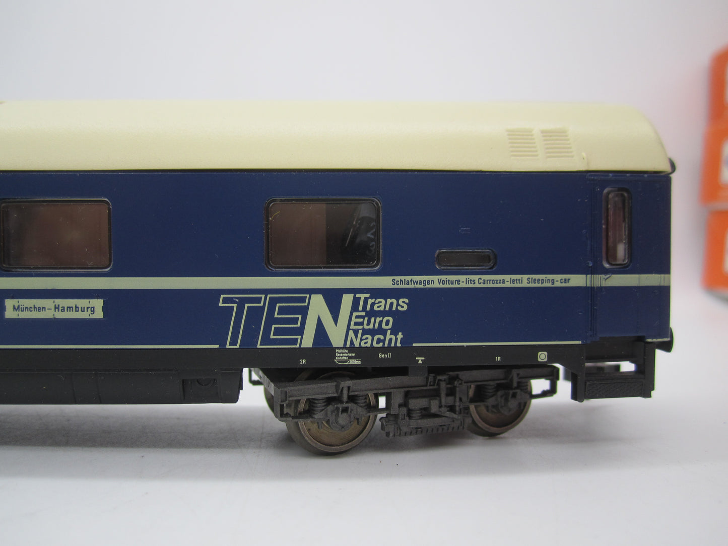 Fleischmann H0 - 5108 - TEN Slaapwagen van de DB, met verlichting