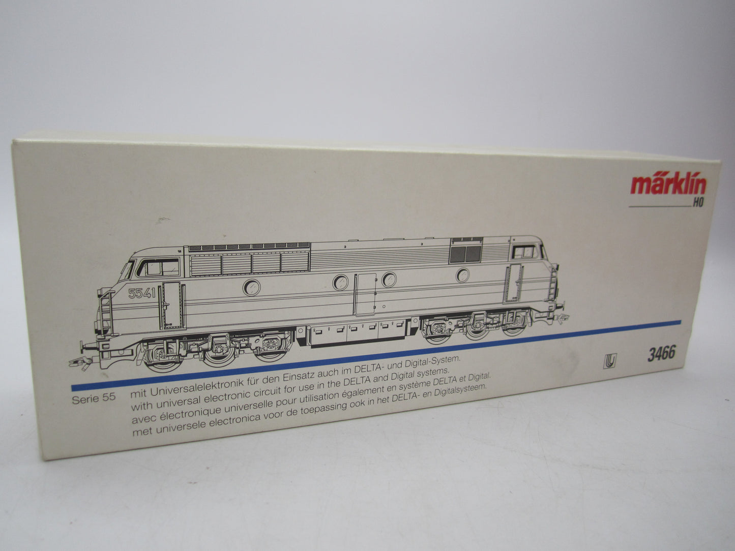 Märklin H0 - 3466 - Dieselloc, Serie 55 van de NMBS - Digitaal