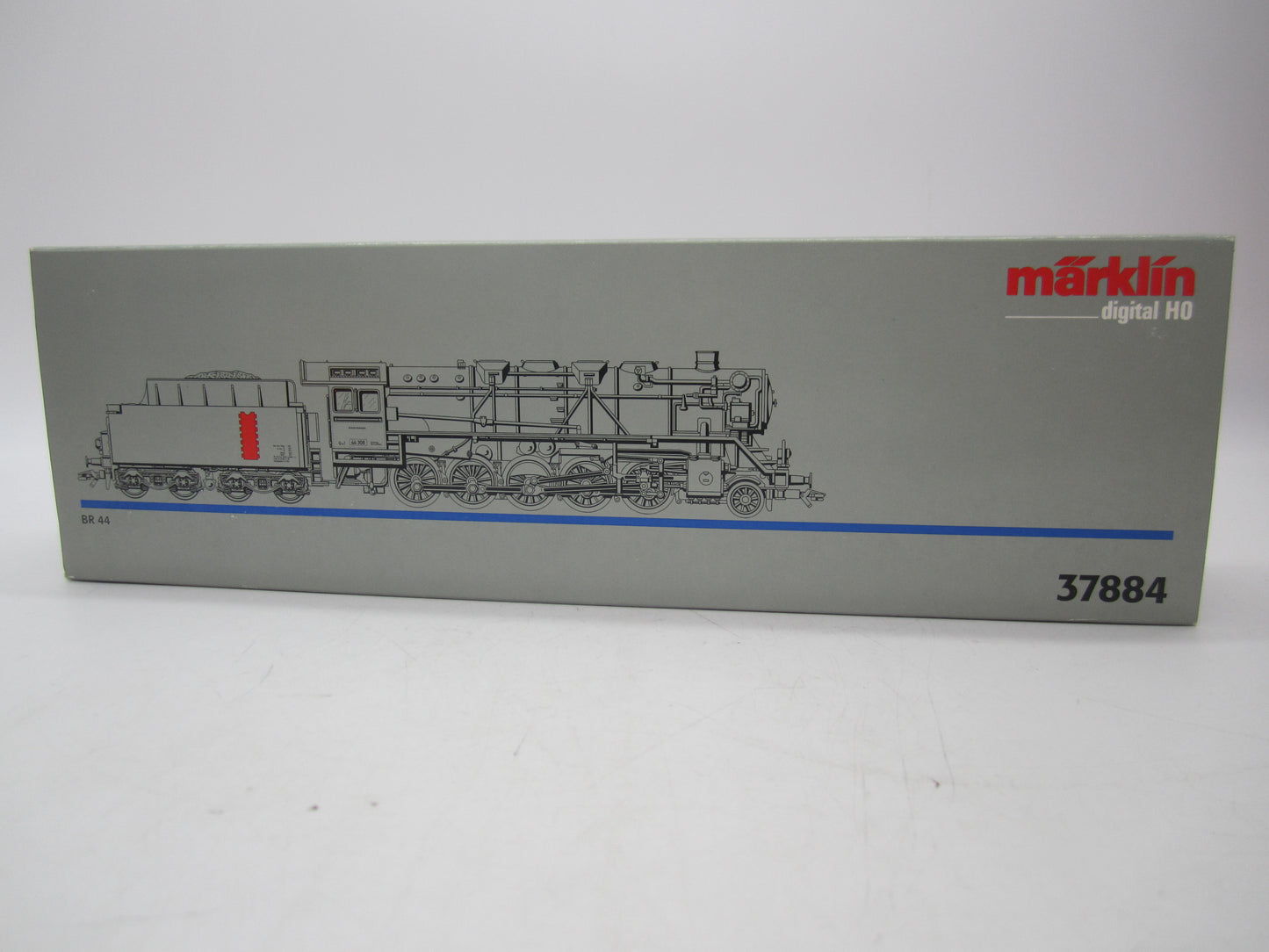 Märklin H0 - 37884 - Stoomloc met tender, BR 44 van de DB - Digitaal