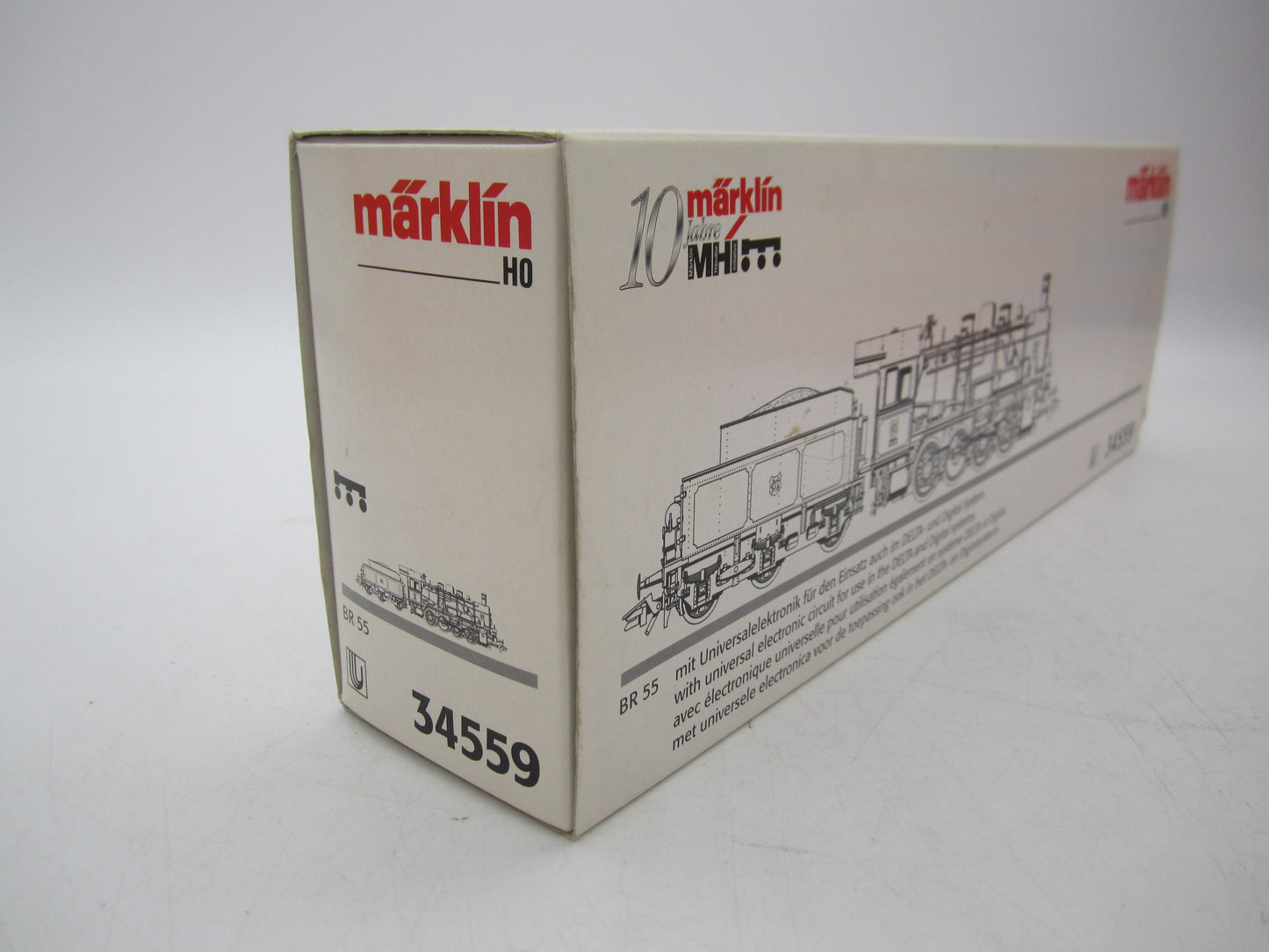 Märklin H0 - 34559 - Stoomloc met tender, BR 55 "10 jaar MHI" - Digitaal