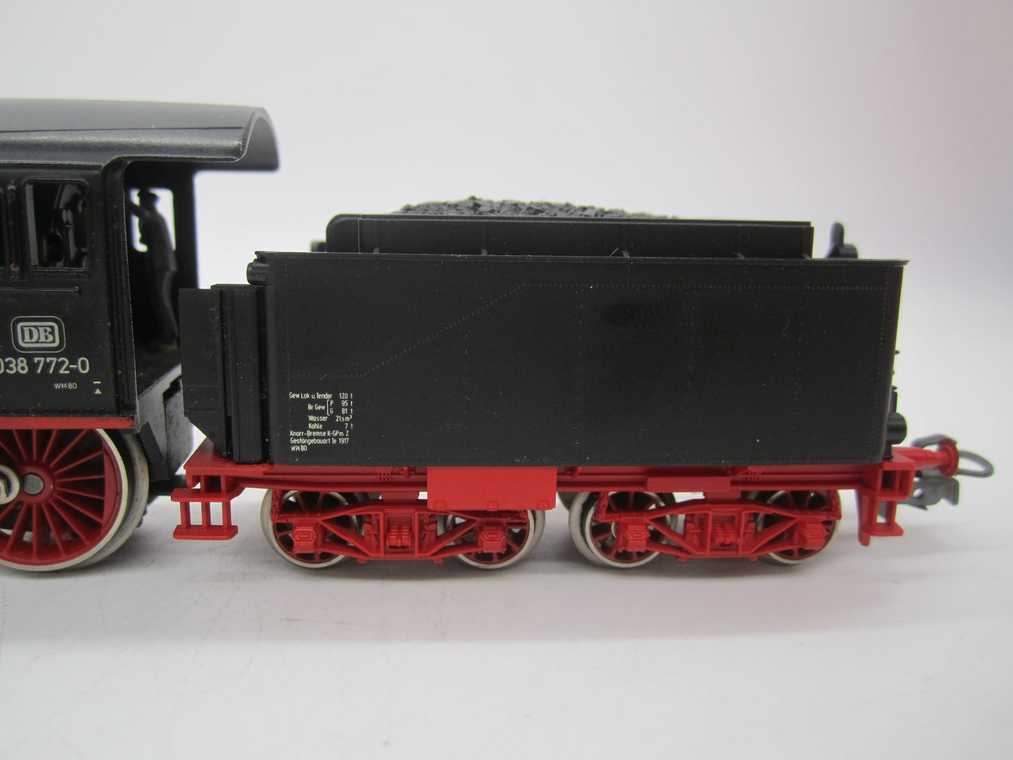 Märklin H0 - 3099.3 - Stoomloc met tender, BR 38 van de DB - Digitaal