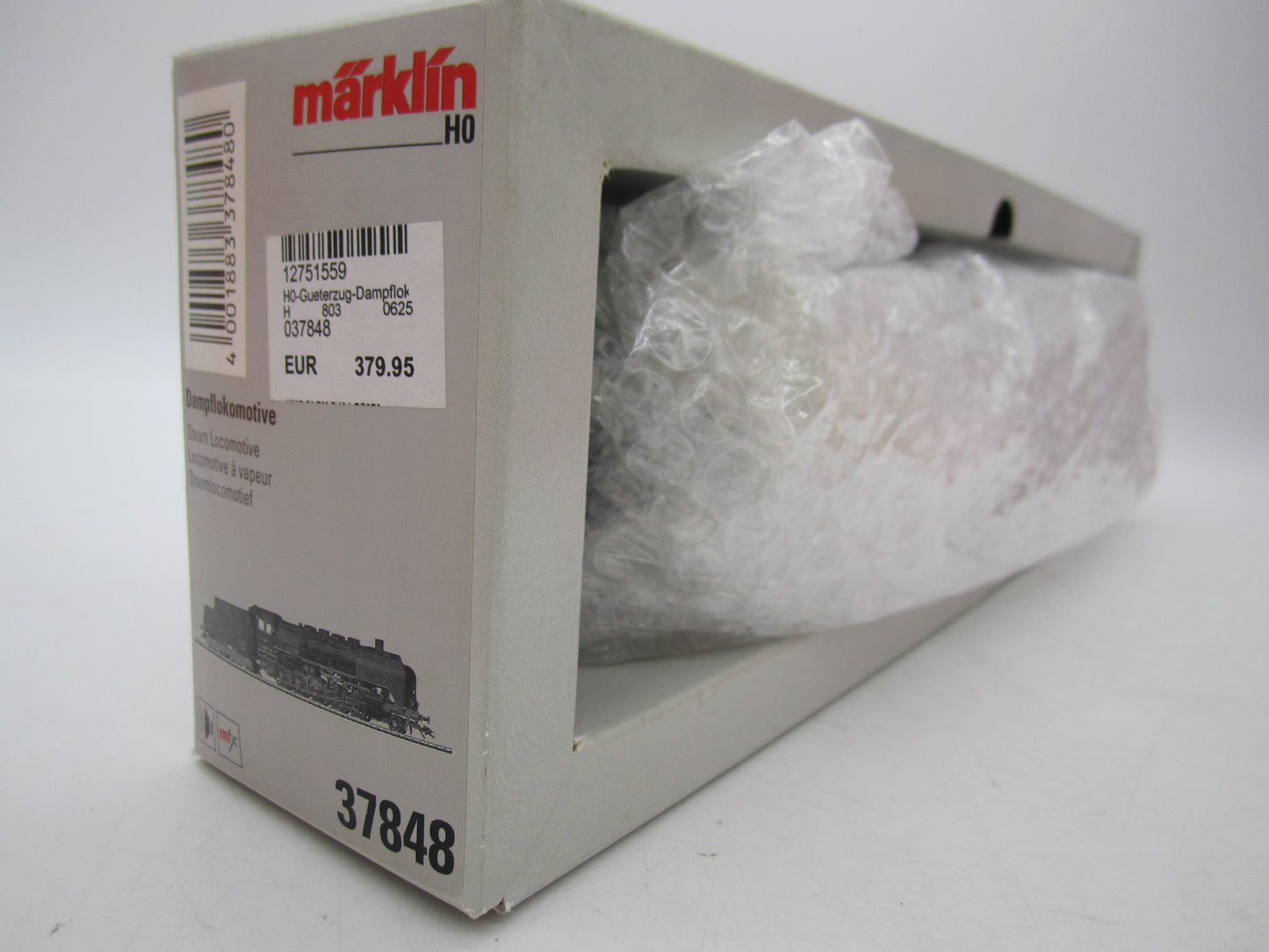 Märklin H0 - 37848 - Stoomloc met tender, BR 50 van de DB - MFX/Sound