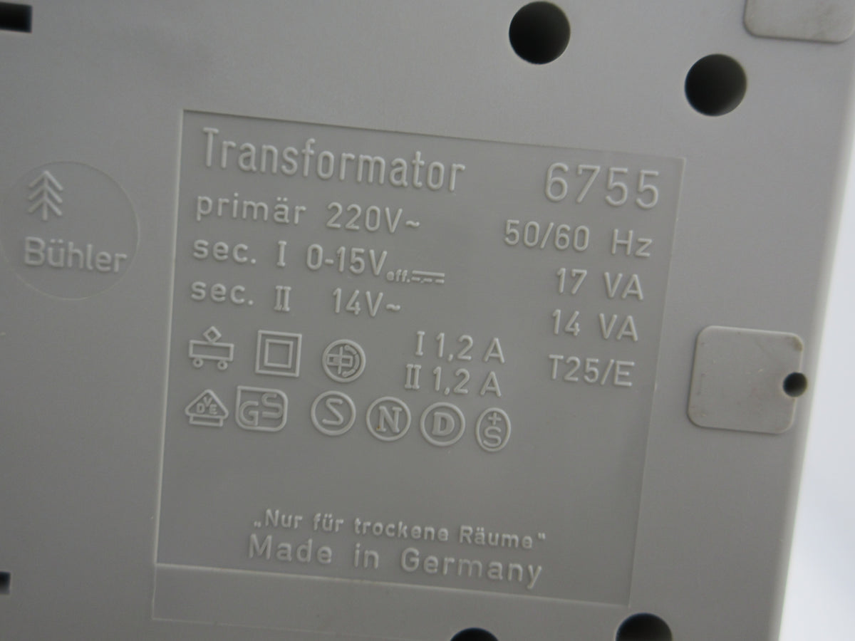 Fleischmann H0 - 6755 - MSF-Trafo