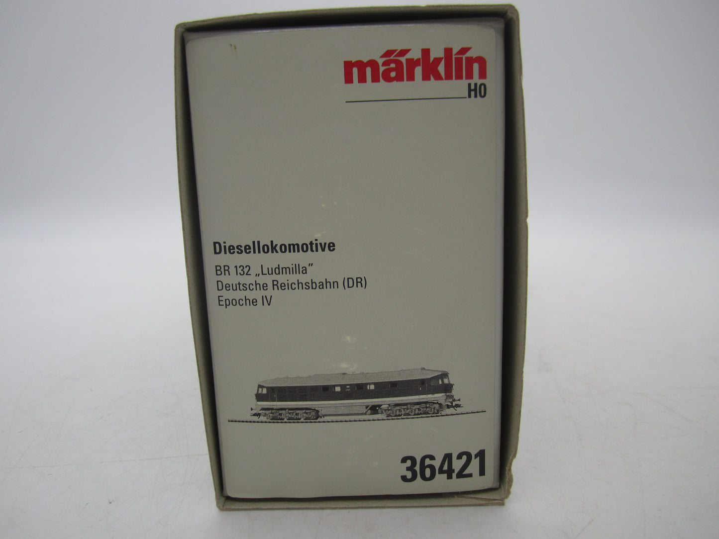 Märklin H0 - 36421 - Dieselloc, BR 132 "Ludmilla" van de DR - Digitaal